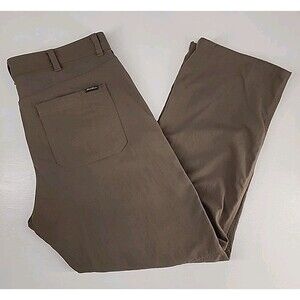 Eddie Bauer Size 38x32 | Brown Rugged Work Outdoors Gorpcore Nylon Pants